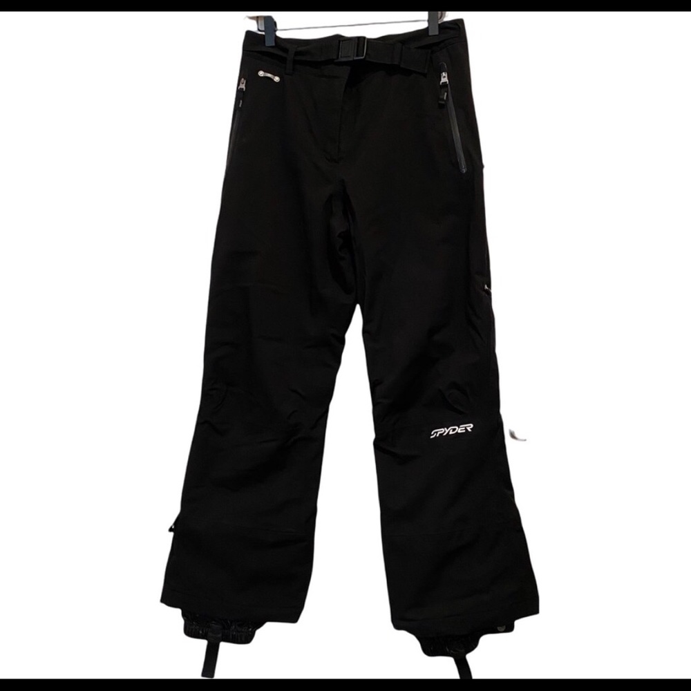 Spyder Thinsulate Black Snowboard Ski Pants size 12